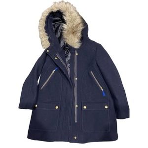 Jcrew Crewcuts wool chateau parka sz 10